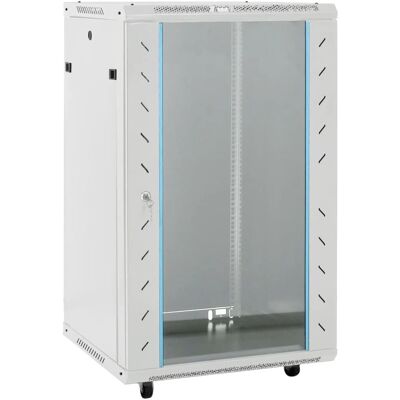 vidaXL 18U Netværkskabinet - Stål, IP20, 60x60x100 cm vidaXL 18U Netværkskabinet - Stål, IP20, 60x60x100 cm