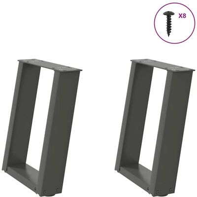 vidaXL U-förmige Couchtischbeine 2 st - Tischteil vidaXL U-förmige Couchtischbeine 2 st - Tischteil