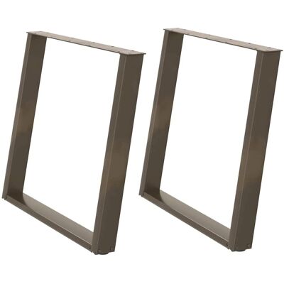 vidaXL U-Form Stahl Tischbeine 2 Stk - Schwerlast vidaXL U-Form Stahl Tischbeine 2 Stk - Schwerlast