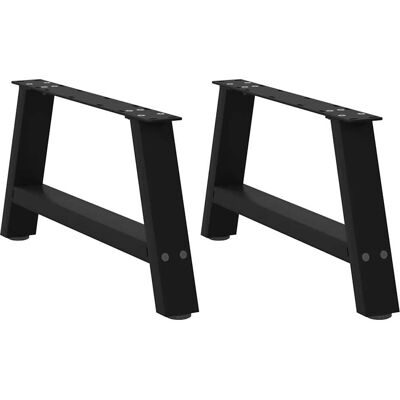 Pieds de table basse en forme de A - Acier - 2 pcs Pieds de table basse en forme de A - Acier - 2 pcs