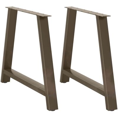 vidaXL Couchtischbeine A-Form 2 Stk. 90x(72-73) cm Stahl vidaXL Couchtischbeine A-Form 2 Stk. 90x(72-73) cm Stahl