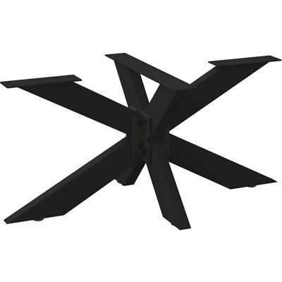 vidaXL Stalen Spinvormige Eettafelpoten - 98x58x(42-43) cm vidaXL Stalen Spinvormige Eettafelpoten - 98x58x(42-43) cm