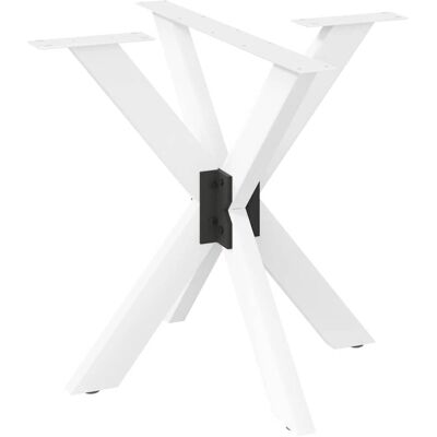 vidaXL White Spider Shape Dining Table Legs - Dining Table Legs vidaXL White Spider Shape Dining Table Legs - Dining Table Legs