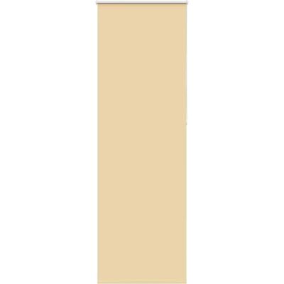 vidaXL Beigefarbenes 75x210cm Polyester-Rollo - Fensterbehang vidaXL Beigefarbenes 75x210cm Polyester-Rollo - Fensterbehang