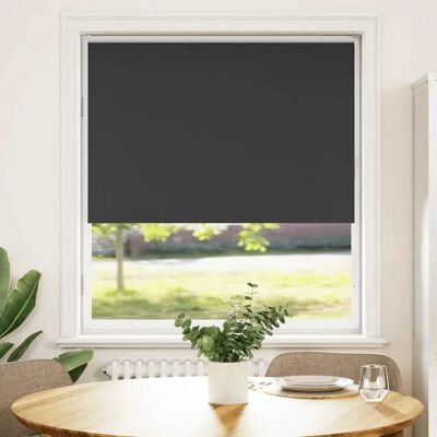 vidaXL Zwarte verduisteringsrol - 105x130 cm Polyester vidaXL Zwarte verduisteringsrol - 105x130 cm Polyester