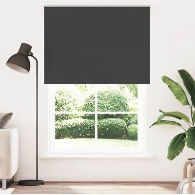 vidaXL Verdunkelungsrollo Schwarz 165x210 cm vidaXL Verdunkelungsrollo Schwarz 165x210 cm