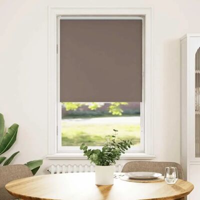 vidaXL Verdunkelungsrollo Braun 65x150cm - Verdunkelungsrollo vidaXL Verdunkelungsrollo Braun 65x150cm - Verdunkelungsrollo