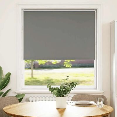 vidaXL Grauer Verdunkelungsrollo - Zuhause & Büro vidaXL Grauer Verdunkelungsrollo - Zuhause & Büro