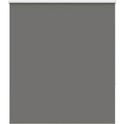 vidaXL Grey Polyester Blackout Roller Blind - Rollers vidaXL Grey Polyester Blackout Roller Blind - Rollers
