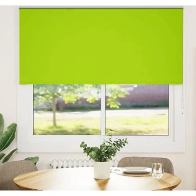 vidaXL Grüne 145x175cm Polyester Rollo - Jalousie vidaXL Grüne 145x175cm Polyester Rollo - Jalousie