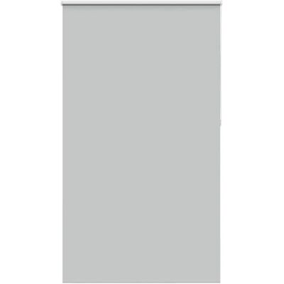 vidaXL Hellgraues Verdunkelungsrollo 130x210cm Polyester - Rollo vidaXL Hellgraues Verdunkelungsrollo 130x210cm Polyester - Rollo