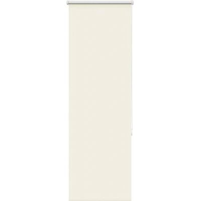 vidaXL Verdunkelungsrollo Cremeweiß 45x175cm Stoff vidaXL Verdunkelungsrollo Cremeweiß 45x175cm Stoff
