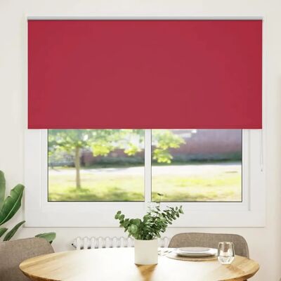 Stores enroulables vidaXL Rouge 155x150cm Polyester Stores enroulables vidaXL Rouge 155x150cm Polyester