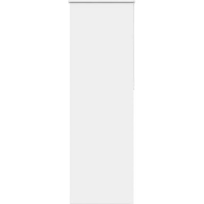vidaXL Witte 65x230cm Polyester Verduisteringsrol - Raamdecoratie vidaXL Witte 65x230cm Polyester Verduisteringsrol - Raamdecoratie