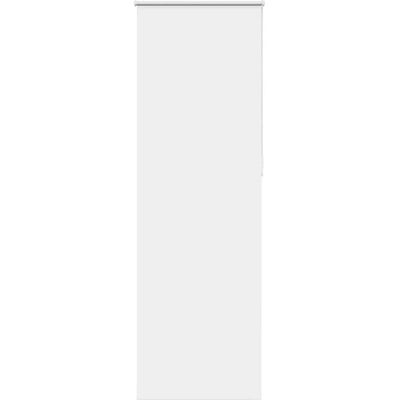 vidaXL Weiß 70x230cm Polyester Verdunkelungsrollo - Fensterabdeckung vidaXL Weiß 70x230cm Polyester Verdunkelungsrollo - Fensterabdeckung