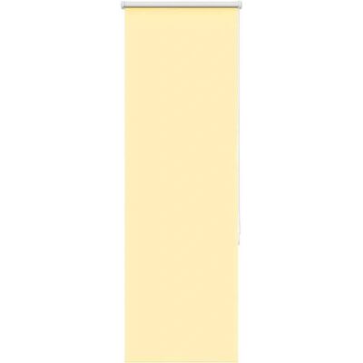 vidaXL Yellow 45x130 cm Blackout Roller Blind Fabric vidaXL Yellow 45x130 cm Blackout Roller Blind Fabric