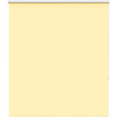 vidaXL Yellow 140x150cm Polyester Blackout Roller Blinds - Rollers vidaXL Yellow 140x150cm Polyester Blackout Roller Blinds - Rollers
