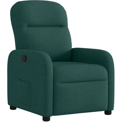 Chaise d'accent VidaXL - Vert foncé - Reclinable manuel - Solide & Confortable - Publicité Chaise d'accent VidaXL - Vert foncé - Reclinable manuel - Solide & Confortable - Publicité