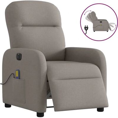 VidaXL Sessel 4015539 - Relaxsessel, Massage, Grau-Braun VidaXL Sessel 4015539 - Relaxsessel, Massage, Grau-Braun
