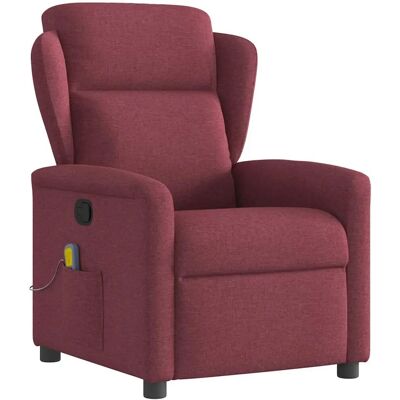 VidaXL Fauteuil de Massage - Vino Tinto - Moderne et Confortable - Publicité VidaXL Fauteuil de Massage - Vino Tinto - Moderne et Confortable - Publicité