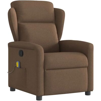 Fauteuil VidaXL - Marron, Modèle 4015590, Repos manuel - Publicité Fauteuil VidaXL - Marron, Modèle 4015590, Repos manuel - Publicité