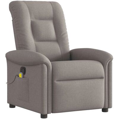 VidaXL Modèle 4015633 Fauteuil d'accent - Reclinable, Massage, Gris - Publicité VidaXL Modèle 4015633 Fauteuil d'accent - Reclinable, Massage, Gris - Publicité
