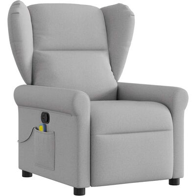 VidaXL Akzentstuhl - Manuell Relaxsessel, Gepolstert, Langlebiger Stoff VidaXL Akzentstuhl - Manuell Relaxsessel, Gepolstert, Langlebiger Stoff