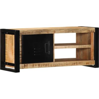 vidaXL TV-Schrank - Mangoholz, Industriell Stil, 80x30x35cm vidaXL TV-Schrank - Mangoholz, Industriell Stil, 80x30x35cm