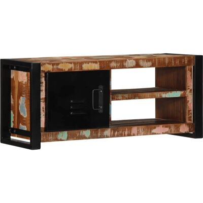 vidaXL 4013592 TV kast - Gerecycled massief hout - 80x30x35 cm - TV meubel vidaXL 4013592 TV kast - Gerecycled massief hout - 80x30x35 cm - TV meubel