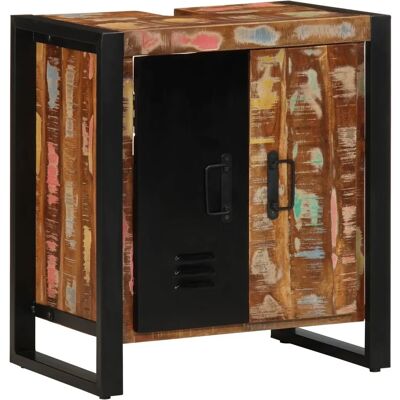 Vidaxl - Badkamerkast van gerecycled hout - Art Nouveau-stijl Vidaxl - Badkamerkast van gerecycled hout - Art Nouveau-stijl