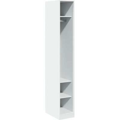 vidaXL Hvid 30x50x200 cm Garderobe - Opbevaringsskab vidaXL Hvid 30x50x200 cm Garderobe - Opbevaringsskab
