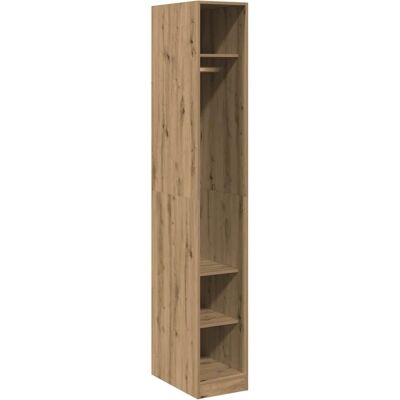 vidaXL Vakmanschap Eiken 30x50x200 cm Kast - Kast vidaXL Vakmanschap Eiken 30x50x200 cm Kast - Kast