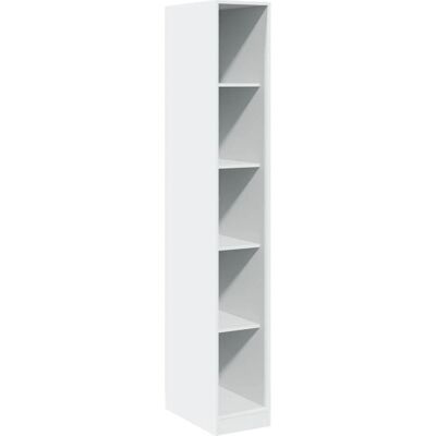 vidaXL Hvid garderobe 30x50x200 cm Ingeniørtræ - Garderobe vidaXL Hvid garderobe 30x50x200 cm Ingeniørtræ - Garderobe