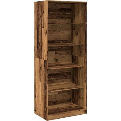 vidaXL Gammelt trækskab 80x50x200 cm - Skab vidaXL Gammelt trækskab 80x50x200 cm - Skab