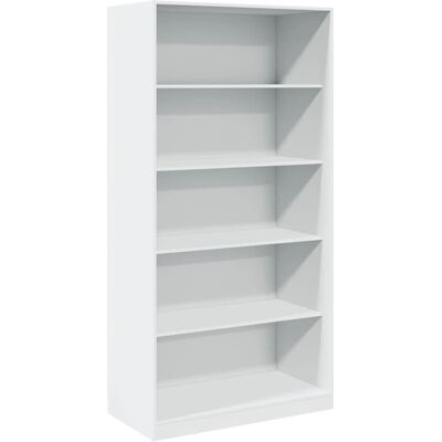 Armoire blanche vidaXL 100x50x200 cm - Armoire - Publicité Armoire blanche vidaXL 100x50x200 cm - Armoire - Publicité