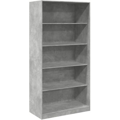 vidaXL Garderobe Beton Grå 100x50x200 cm Krydsfiner - Garderobe vidaXL Garderobe Beton Grå 100x50x200 cm Krydsfiner - Garderobe