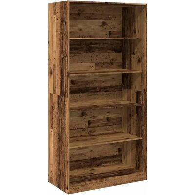 vidaXL Kast Oud Hout 100x50x200 cm Engineered Wood - Kast vidaXL Kast Oud Hout 100x50x200 cm Engineered Wood - Kast