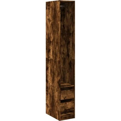 vidaXL Garderobe i ingeniørtræ 30x50x200 cm - Wardrobe vidaXL Garderobe i ingeniørtræ 30x50x200 cm - Wardrobe