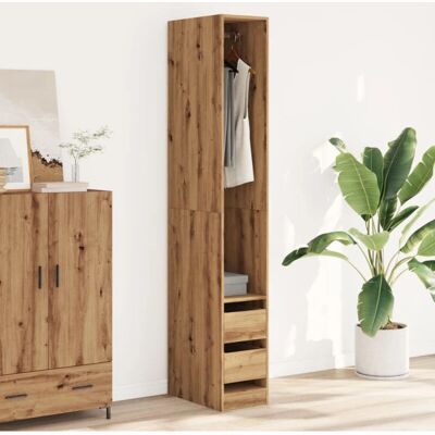 vidaXL Skab i egefiner 30x50x200 cm - Skab vidaXL Skab i egefiner 30x50x200 cm - Skab