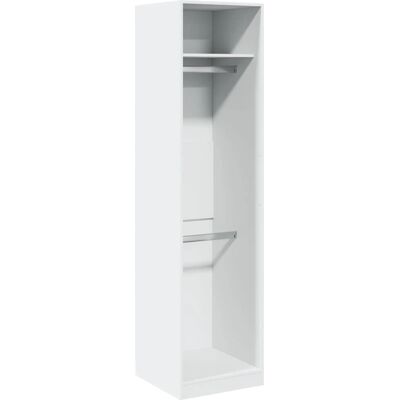 vidaXL Hvid 50x50x200 cm Garderobe - Opbevaringsskab & Skab vidaXL Hvid 50x50x200 cm Garderobe - Opbevaringsskab & Skab