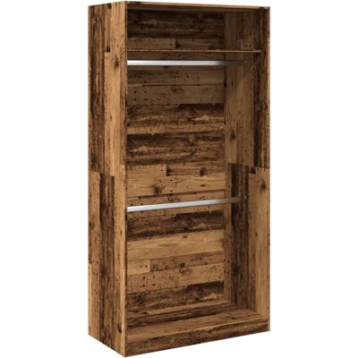vidaXL Gammelt Træ Skab - 100x50x200 cm Opbevaringsskab vidaXL Gammelt Træ Skab - 100x50x200 cm Opbevaringsskab