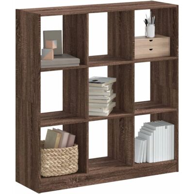 vidaXL Étagère bois marron 102x32x108 cm - Publicité vidaXL Étagère bois marron 102x32x108 cm - Publicité