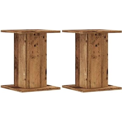 vidaXL Pflanzenständer 2 St. Recyceltes Holz - Pflanzenständer vidaXL Pflanzenständer 2 St. Recyceltes Holz - Pflanzenständer