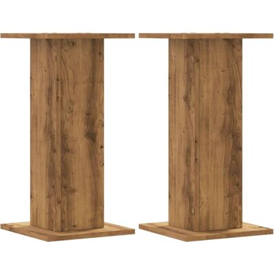 vidaXL Eiken 30x30x60 cm Plant Standaard - Tuin Plantenpot Houder & Bloemstand vidaXL Eiken 30x30x60 cm Plant Standaard - Tuin Plantenpot Houder & Bloemstand