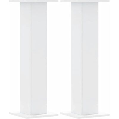vidaXL Plant Stand 2 pcs White 30x30x95 cm - Plant Support vidaXL Plant Stand 2 pcs White 30x30x95 cm - Plant Support