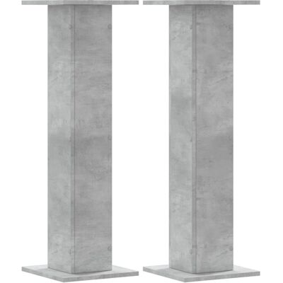 vidaXL Plant Stand Betongrijs 30x30x95 cm - Plant Stand vidaXL Plant Stand Betongrijs 30x30x95 cm - Plant Stand