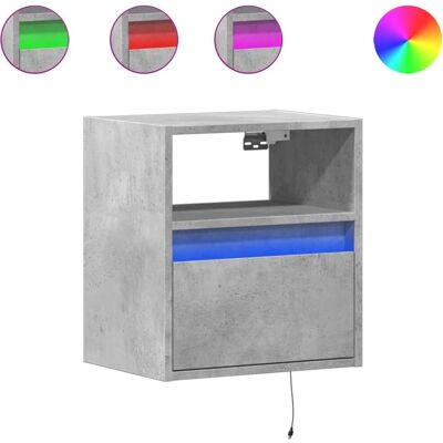vidaXL 3307982 Wandmontiertes Nachttisch - Nachttisch vidaXL 3307982 Wandmontiertes Nachttisch - Nachttisch