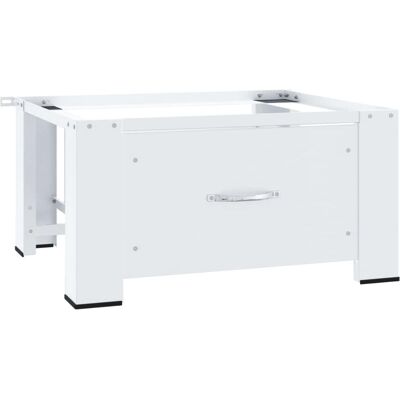 vidaXL Support de machine à laver - Blanc - Support de machine à laver - Publicité vidaXL Support de machine à laver - Blanc - Support de machine à laver - Publicité