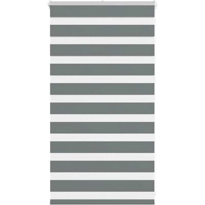 Stores Enrollables Zebra VIDA XL - Gris Foncé - 75x100 cm - Polyester - Décoration Intérieure - Publicité Stores Enrollables Zebra VIDA XL - Gris Foncé - 75x100 cm - Polyester - Décoration Intérieure - Publicité