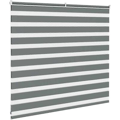 vidaXL Zebra-Rollos - Langlebiges Polyester, Sicht- und Sonnenschutz vidaXL Zebra-Rollos - Langlebiges Polyester, Sicht- und Sonnenschutz